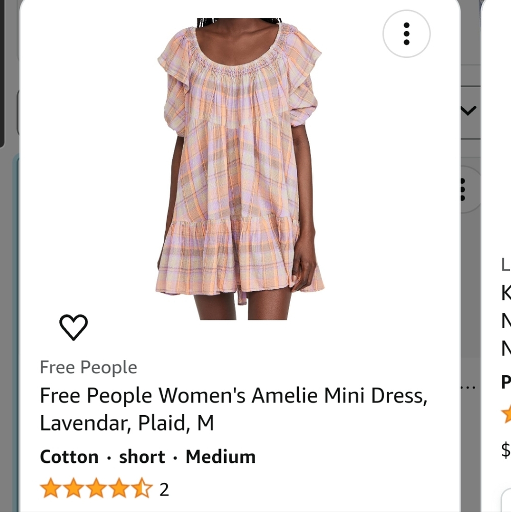 FREE PEOPLE Amelie mini dress